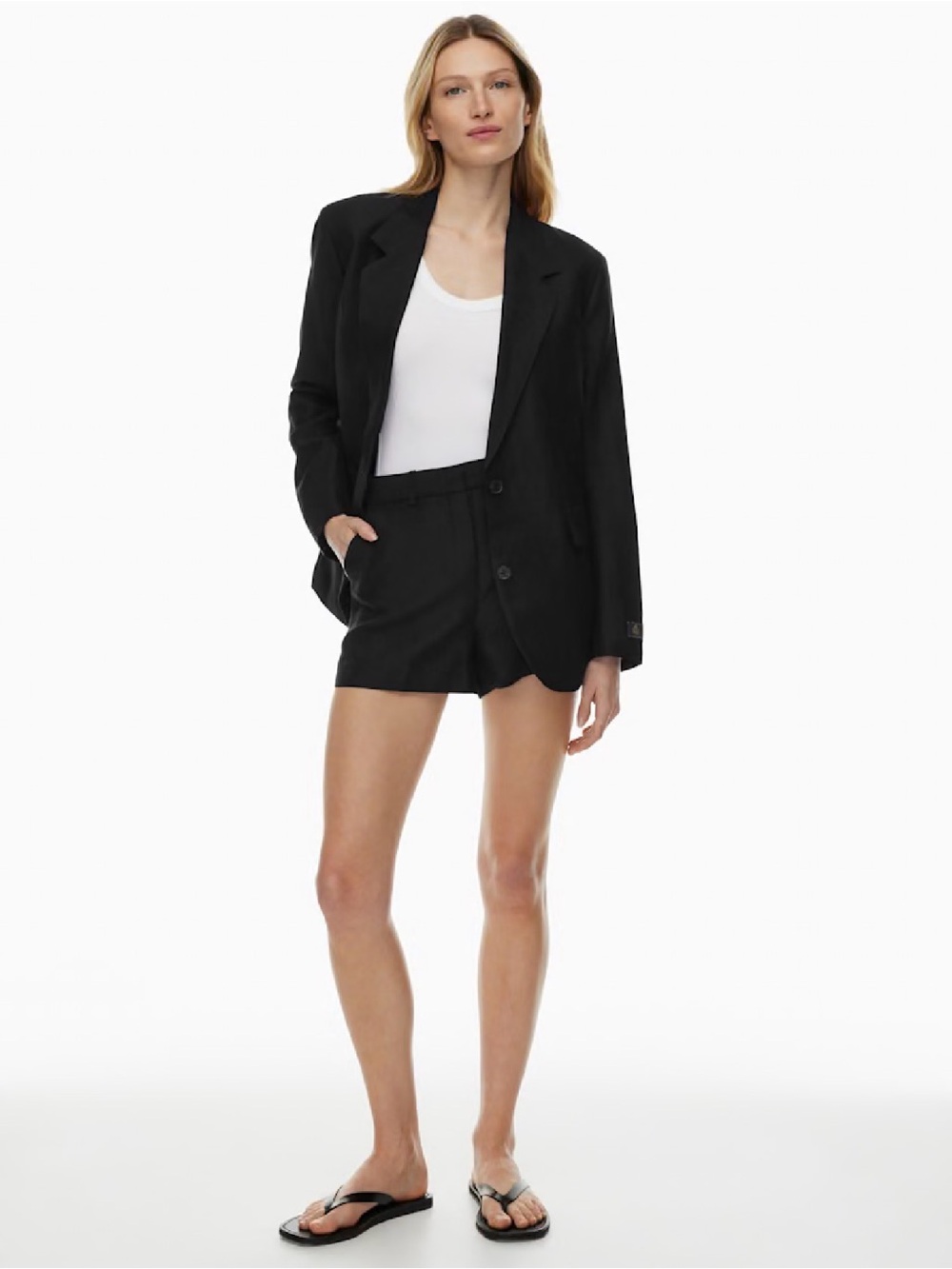 Mini Linen Shorts - Babaton - Aritzia